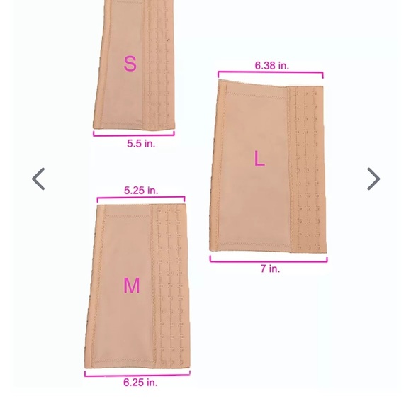 New Va Bien White Bra and Corset Expander Size Large - Picture 6 of 6